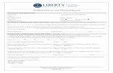 Student History and Physical Report - Liberty University