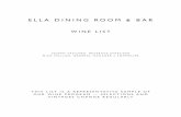 ELLA DINING ROOM BAR