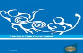 The GAA Club Constitution