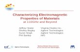 Characterizinggg Electromagnetic Properties of Materials