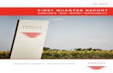 FIRST QUARTER REPORT - Vermilion Energy