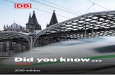 Did you know - Deutsche Bahn