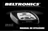 Detector Beltronics Vector 940i manual - CBMania.ro