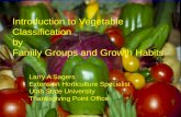 Introduction to Vegetable Classification by Family Groups ...
