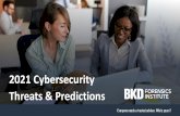 2021 Cybersecurity Threats & Predictions