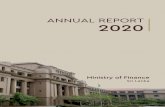 Ministry of Finance, Sri Lanka ANNUAL REPORT 2020