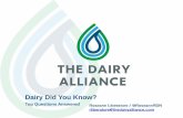 Dairy Did You Know?