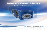 Worm Gear Units - Sprockets and Chains