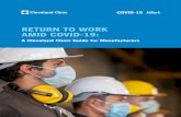 RETURN TO WORK AMID COVID-19 - Cleveland Clinic