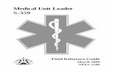 Medical Unit Leader S-359 - NWCG Training Catalog
