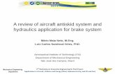 A review of aircraft antiskid system and hydraulics ...