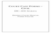 COURT CASE FORMS CIVIL
