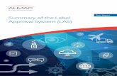 Tech. Report Summary of the Label Approval System (LAS)