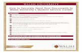 Securely Send Documents to Walsh