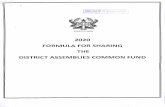 DISTRICT ASSEMBLIES COMMON FUND - ir.parliament.gh