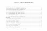 APPENDIX B: BUOY INFORMATION Table of Contents