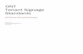 ONT Signage Standards 2012 05A