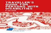 TRAVELLER'S GUIDE FOR PERSONS WITH DISABILITIES