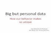 How our behavior makes us unique - Home | arpa-e.energy.gov