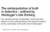 The reinterpretation of truth in dialectics - outlined by ...