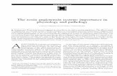 The renin angiotensin system: importance in physiology and ...