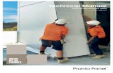 Prontopanel Multi-Storey External Technical Manual