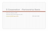 S Corporation –Partnership Basis - FICPA