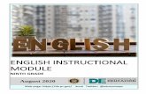 ENGLISH INSTRUCTIONAL MODULE - DE Digital Académico