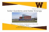 Solar Gardens and Solar Energy - Western Michigan University