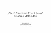 Structural Principles of Organic Molecules