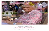 Win Myers - tobinbrothers.com.au