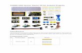 TA0600 UNO Sensor Starter Kit for Arduino Projects