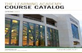 Lindenwood Learning Academy Course Catalog