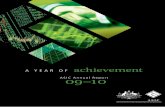 ASIC Annual Report 2009-2010