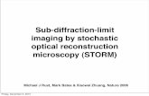 Sub-diffraction-limit imaging by stochastic optical ...