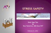 Desk Yoga Tips Tara Tomerine, 200-Hour RYT - Yogini Light
