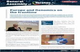 Europe and Genomics on the frontline