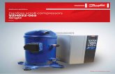 Inverter scroll compressors VZH052-065-single-R410A