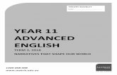YEAR 11 ADVANCED ENGLISH - Matrix Education