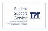 Student Support Service - Disability Rights UK