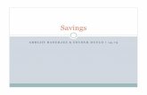 Savings - MIT OpenCourseWare