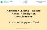 Apixaban 2.5mg Tablets Atrial Fibrillation Consultations A ...