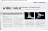 Treatment of Intra-articular Comminuted Os Calcis ...