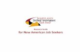Resource Guide for New American Job Seekers