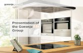 Presentation of the Gorenje Group - LJSE