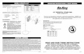 MODELO 4CH63F/9119F OPERATING INSTRUCTIONS & PARTS …