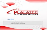 TG/TE series HMI manual Hardware - Kalatec Automação