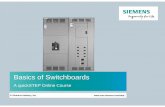Basics of Switchboards - SITRAIN LMS