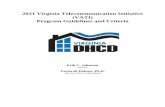 2021 Virginia Telecommunication Initiative (VATI) Program ...