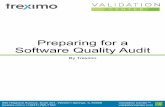 Preparing for a Software Quality Audit - validationcenter.com